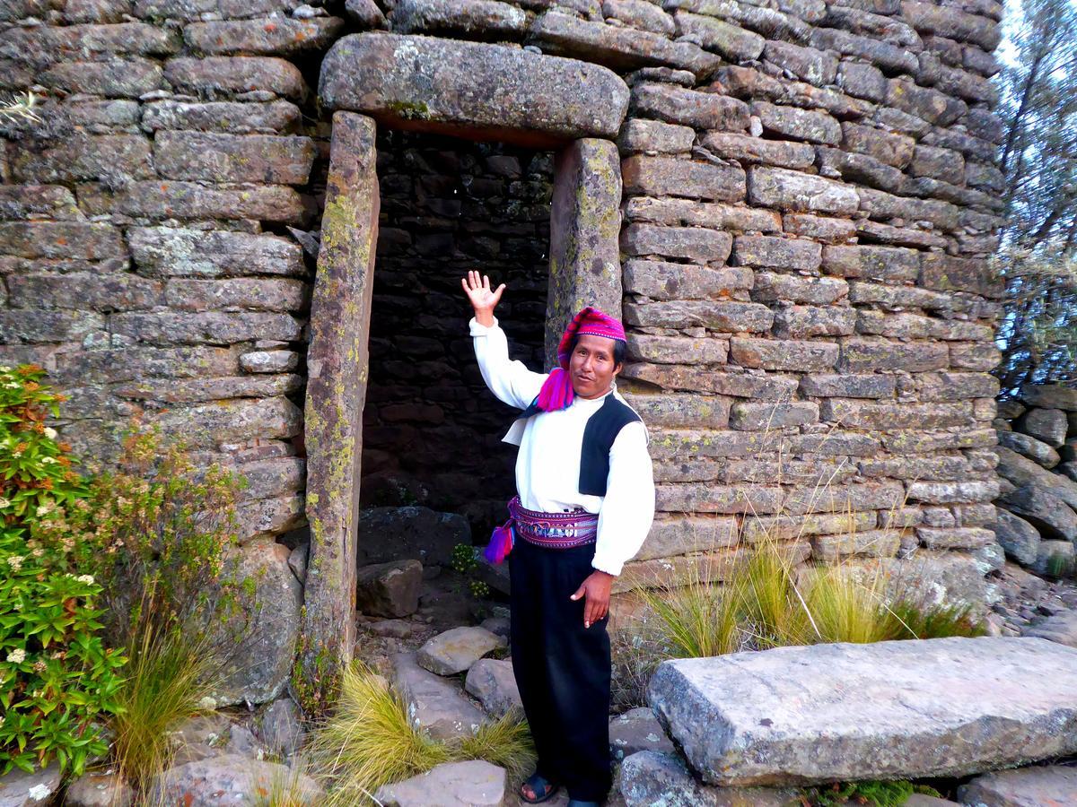 Taquile Familia Celso Otel Huillanopampa Dış mekan fotoğraf